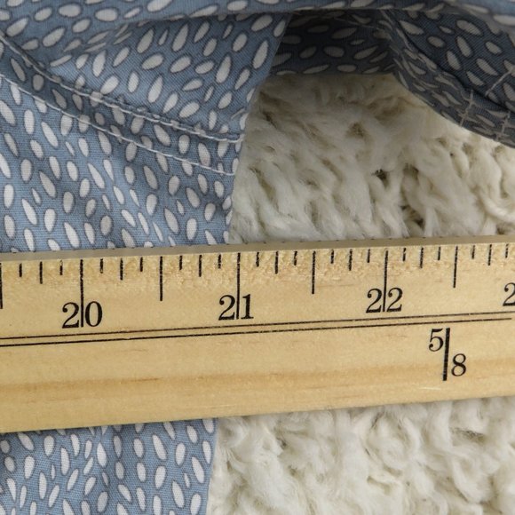 Alexander Julian* Men's Short Sleeve Button Down Curved Hem Pocket Shirt~ Small - Picture 9 of 12